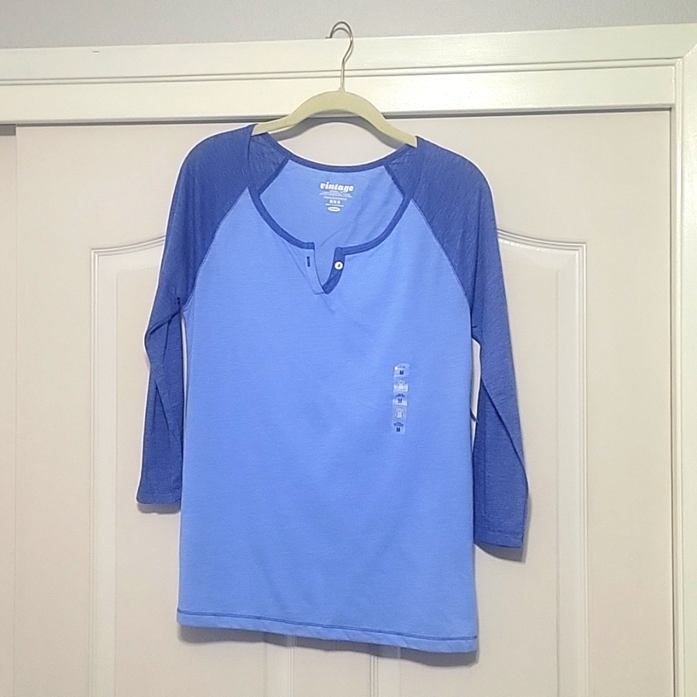 Old Navy Womens Vintage Baseball Tee